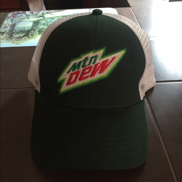 mountain dew trucker hat