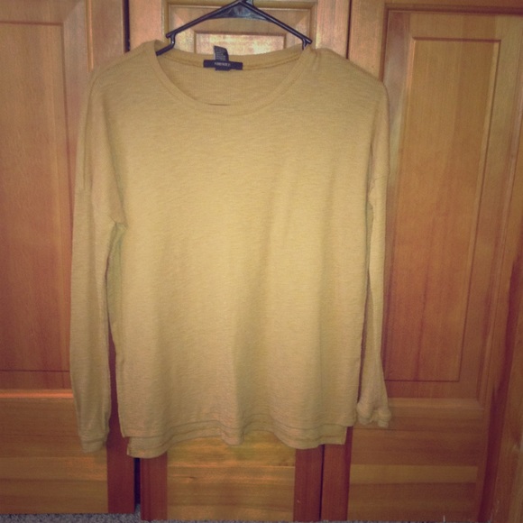 Mustard yellow long sleeve