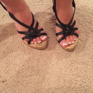 Max& Cleo Wedge Sandals