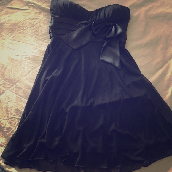 Black strapless a-line LBD NWOT - Price is firm