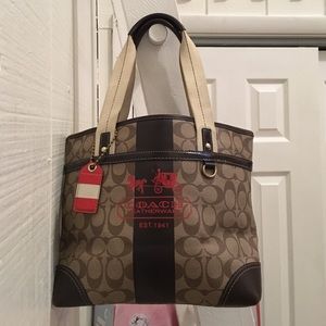 Small Coach Tote Bag