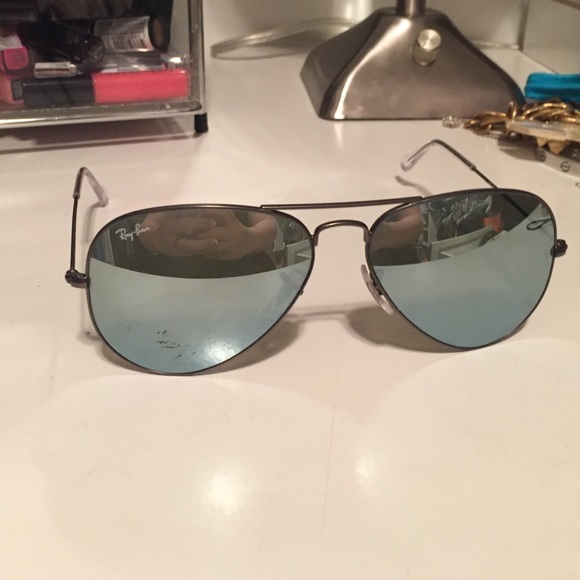 Ray Ban Reflective Aviators