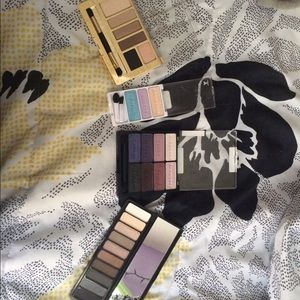 Four eyeshadow pallets