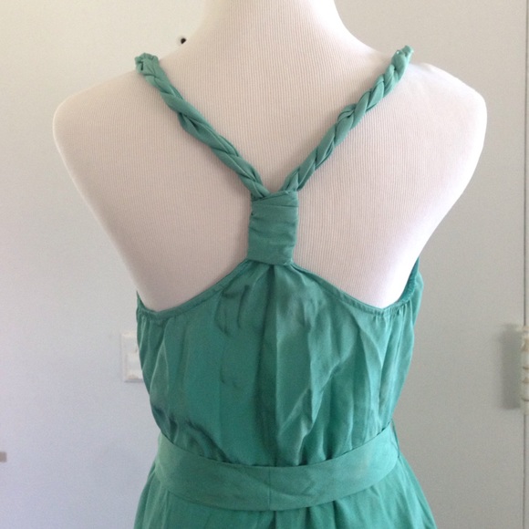 Rory Beca washed silk twist back dress Sz S - Picture 4 of 4