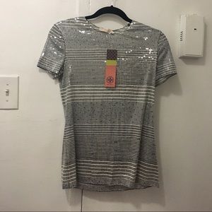 Tory Burch Sequin T-Shirt