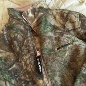 Camo Realtree Zip Fleece | Medium