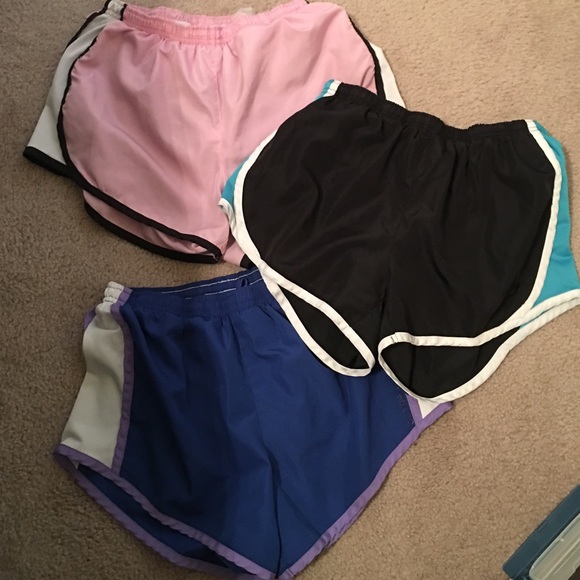 Lot (3) pairs of running shorts size small!