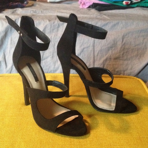 Black heels