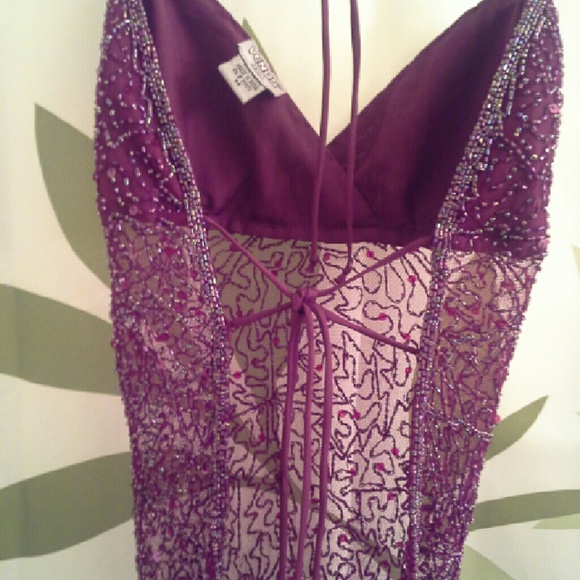 Venus Beaded Halter Top, Size Medium - Picture 4 of 8