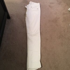 American eagle white skinny jeans size 0