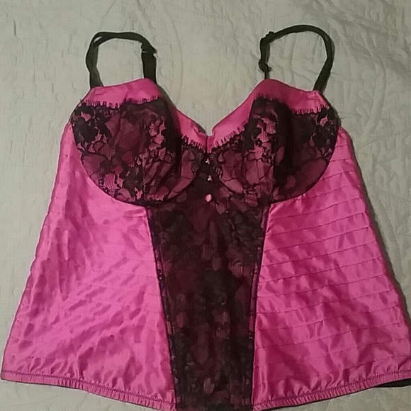 Bustier  Cacique 18/20 lace pink