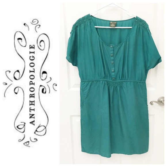 Anthropologie Fei Silk Dress