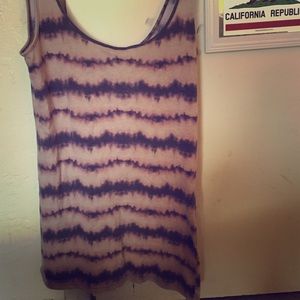 Tie-dye tank top