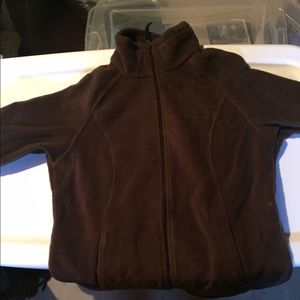 Brown Columbia fleece
