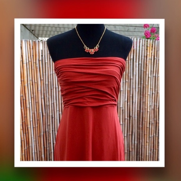 Ann Taylor Strapless Resort Dress