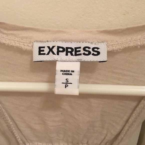 Sparkly Tank- Express (tan) - Picture 3 of 3