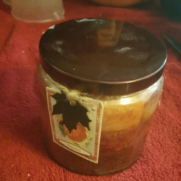 pumpkin candle - Picture 1 of 1
