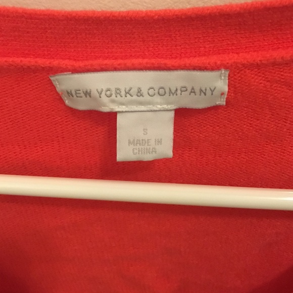 NY&Co Orange Sweater - Picture 2 of 2