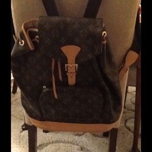 Authentic Louis Vuitton back pack.