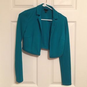 Cropped blazer