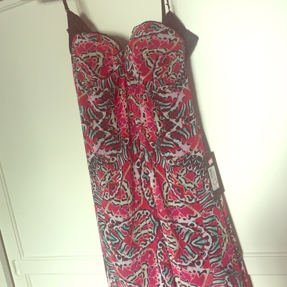 Gorgeous floral Marciano bra top dress, size L - Picture 1 of 4