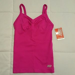 Hot pink tank top