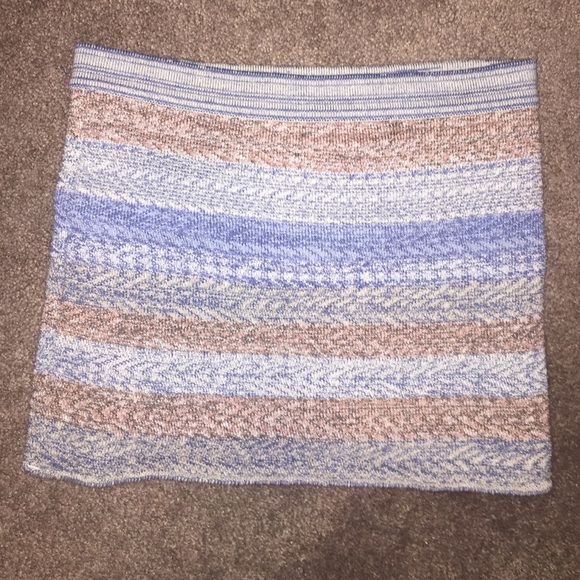 Banded mini skirt - missoni-ish print - Picture 2 of 3