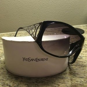 YSL oversized aviators