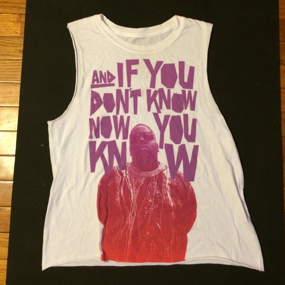 Biggie Smalls Urban Outfitters cut off tank