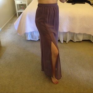 Maxi Purple skirt