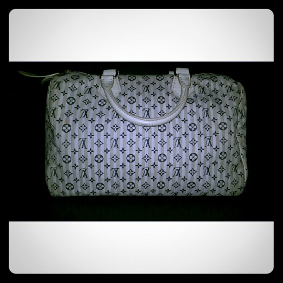 Louis Vuitton Mini Lin Speedy 30