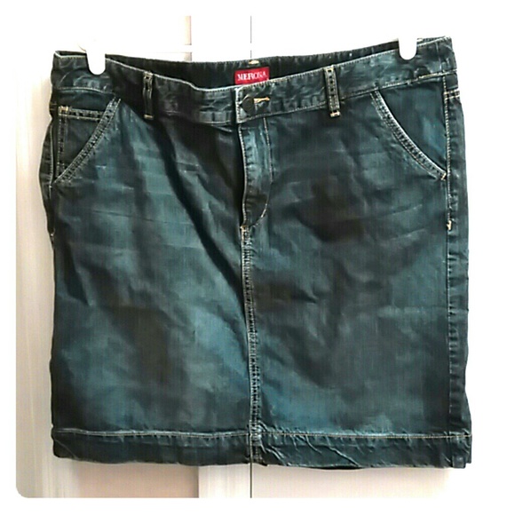 Jean Mini Skirt