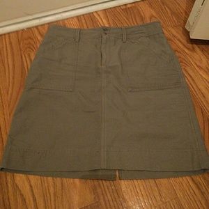 Olive green khaki shirt LOFT