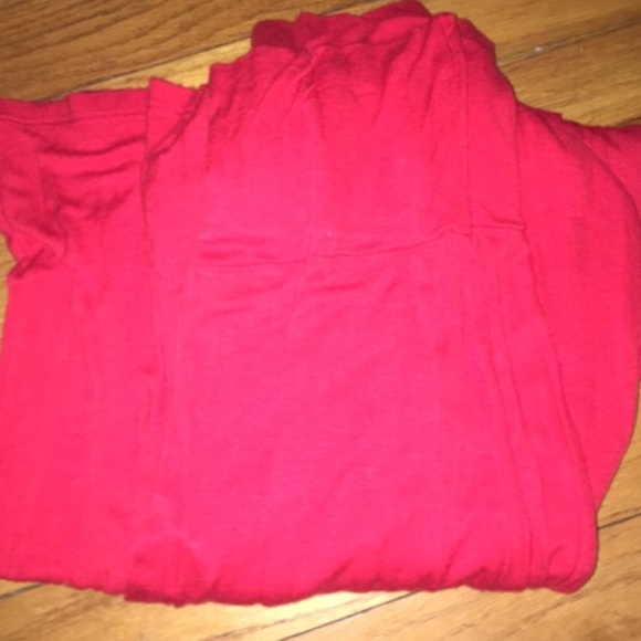 Red maxi skirt - Picture 4 of 4