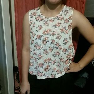 Floral tank top