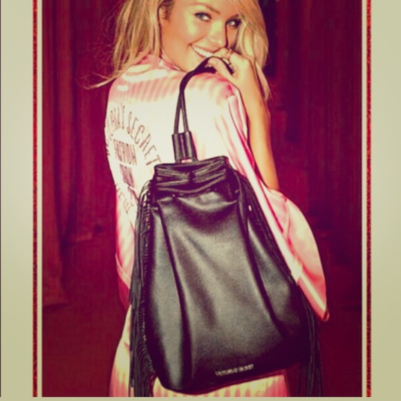 Victoria Secret backpack in black- new in bag