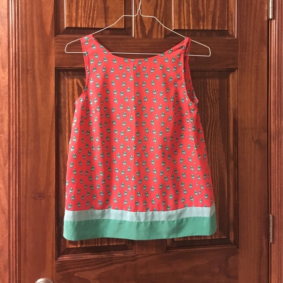 Bird Patterned Tank