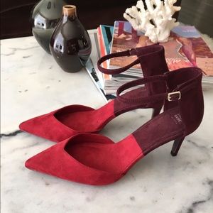 Zara Suede Slingbacks