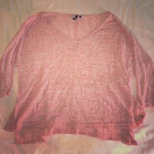 3/4 sleeve pullover