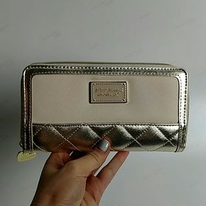 Betsy Johnson Gold Wallet