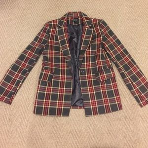 Plaid blazer