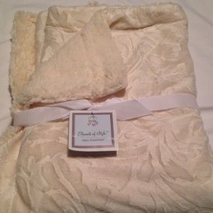 Bundle Three Plush Baby Blankets