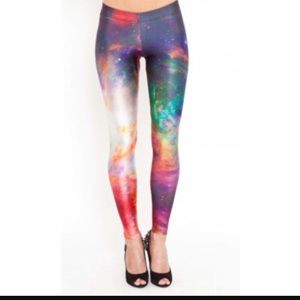 Black milk Rainbow Galaxy Legging size Medium