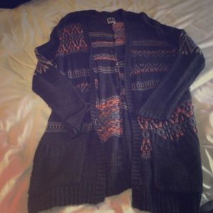 Comfy long knit cardigan