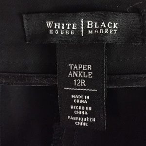 White House Black Market ankle dress pants