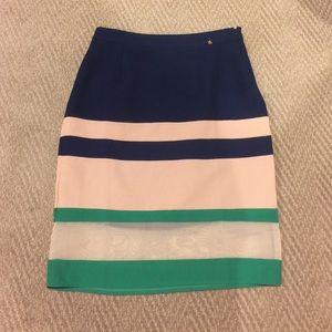 High waisted pencil skirt