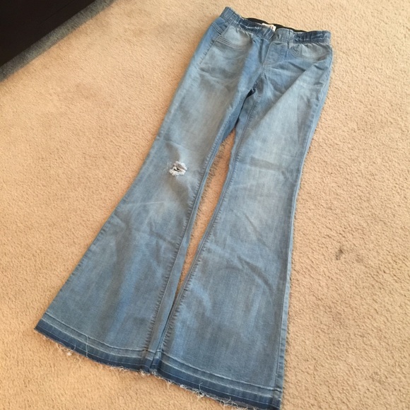 Flare leg mudd jeans