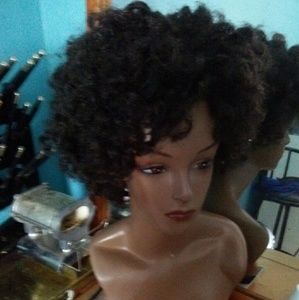 Kinky twist crochet wig