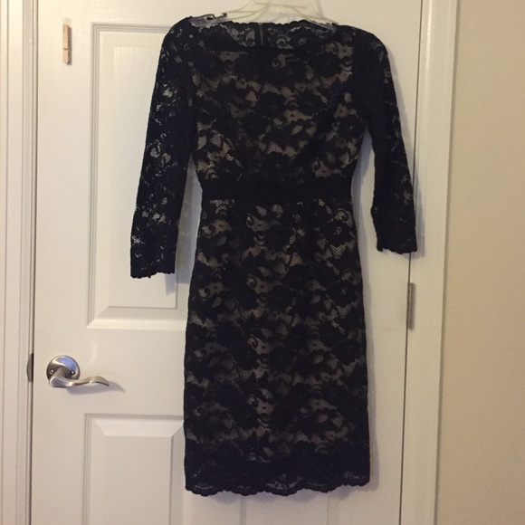 Moda International Dresses & Skirts - Black lace sheath dress