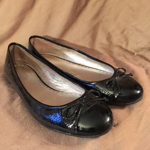 Black Coach Flats